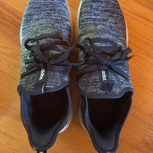 Adidas Knit Black and Gray Sneakers